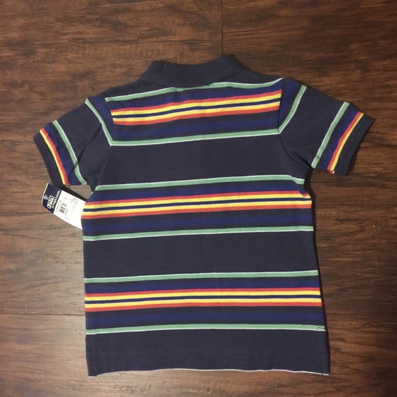 NWT Polo Ralph Lauren Boys Polo Top Blue 24M - Picture 4 of 7